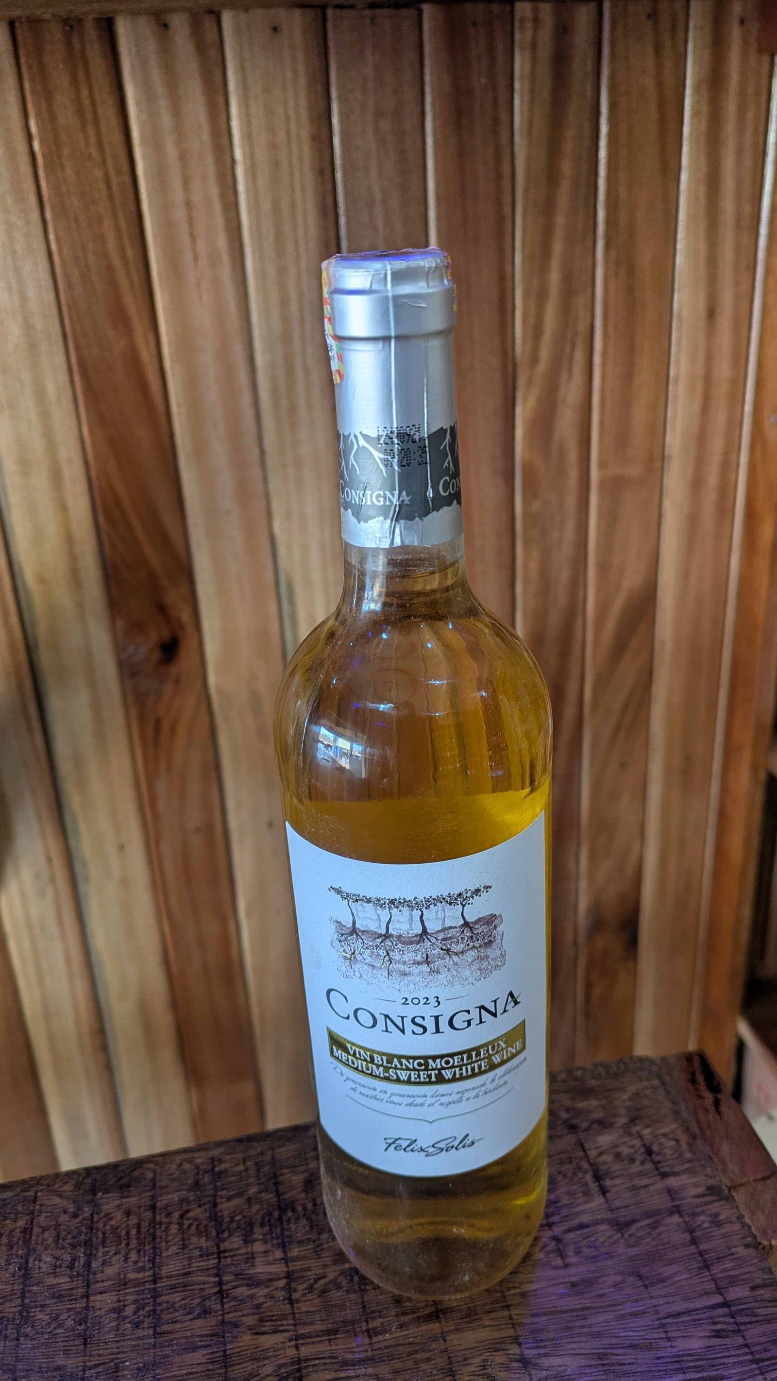 Consigna $ blanc