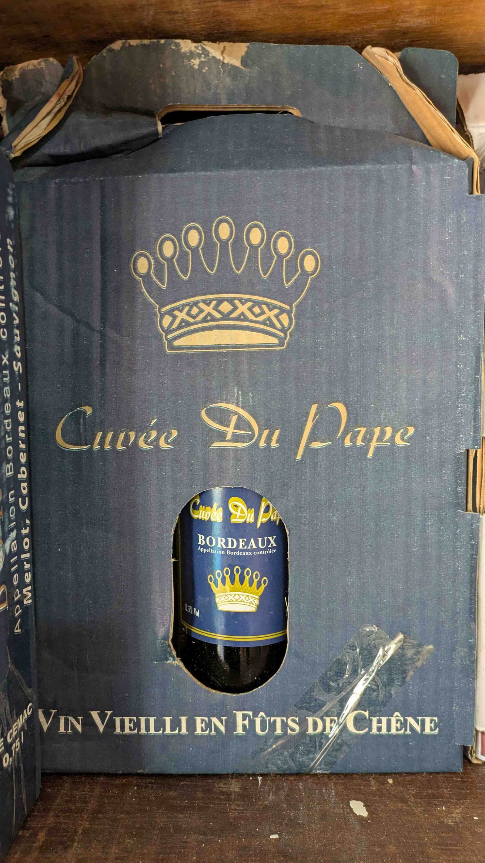 Cuvé du pape