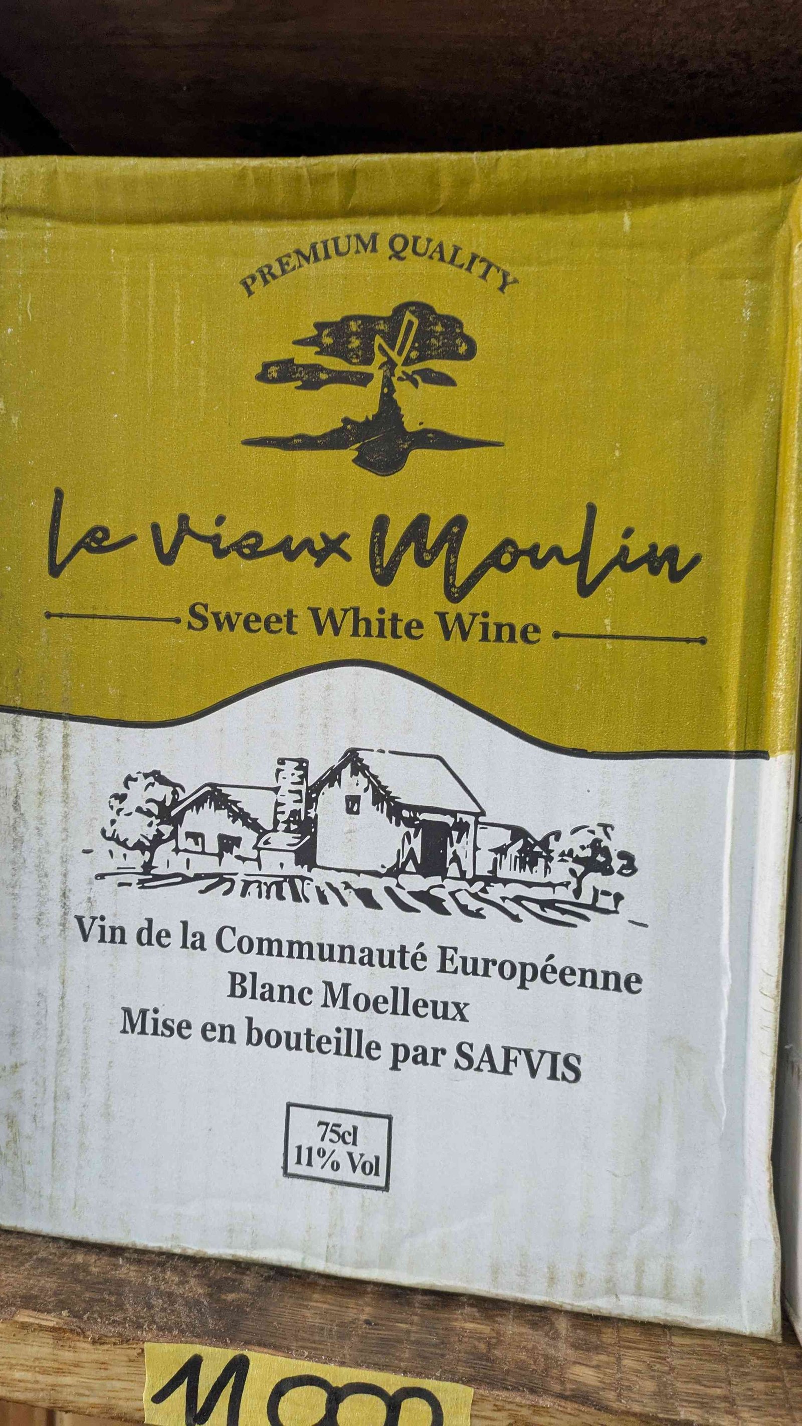 Vieux moulin (6) blanc rouge